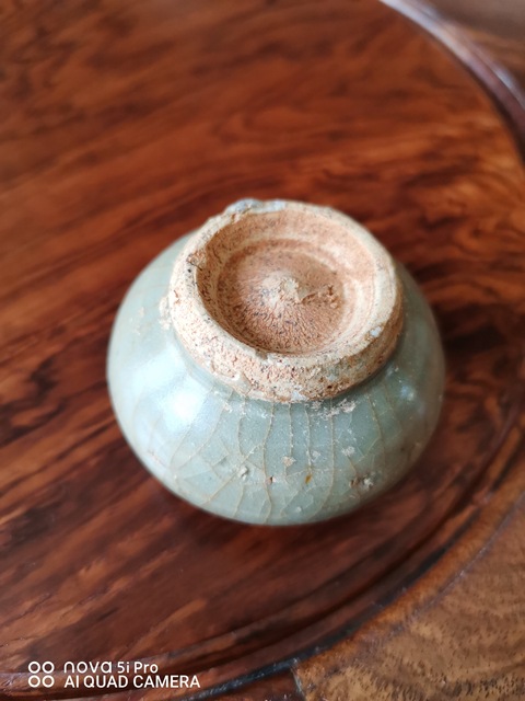 古玩陶瓷龍泉青瓷罐真品鑒賞圖