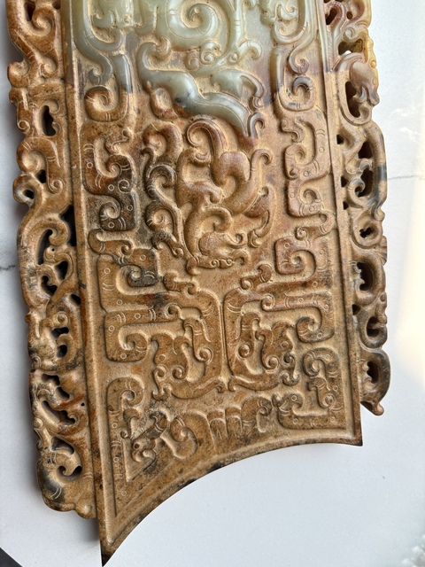 古玩玉器做舊仿古“玉璋”真品鑒賞圖