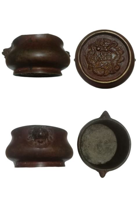 古玩銅器銅爐真品鑒賞圖