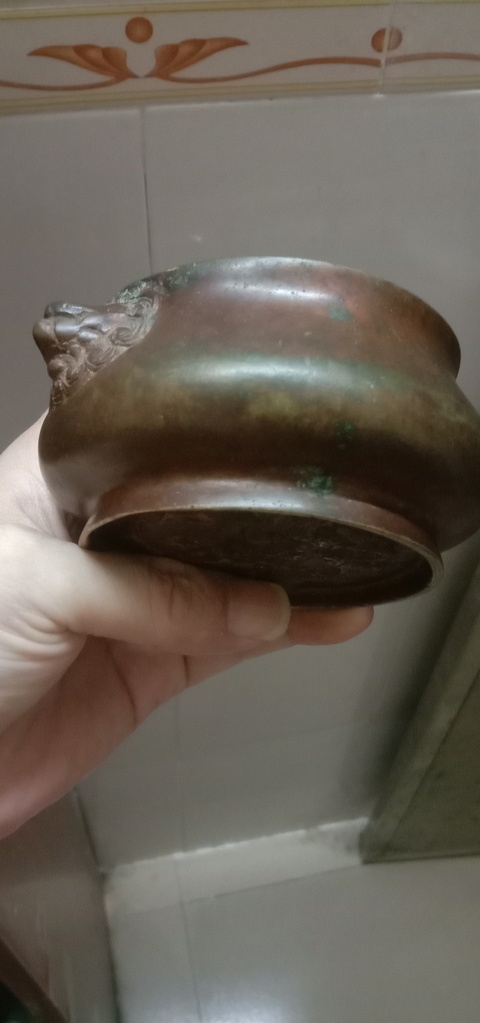 古玩銅器銅爐真品鑒賞圖