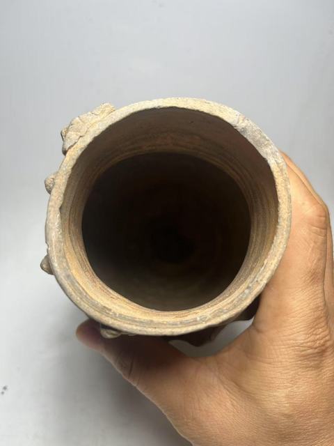 古玩陶瓷素胎魂瓶真品鑒賞圖