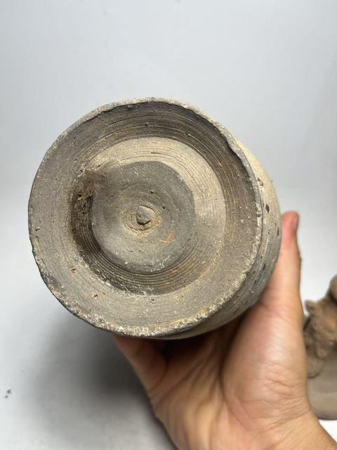 古玩陶瓷素胎魂瓶真品鑒賞圖