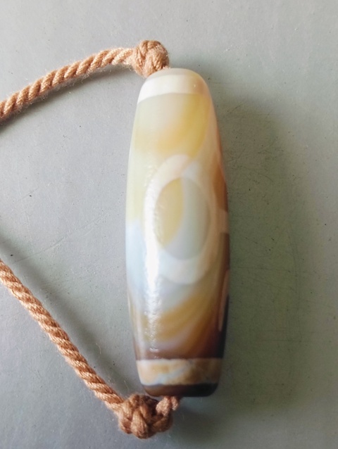 古玩玉器瑪瑙天珠拍賣,當前價格68元
