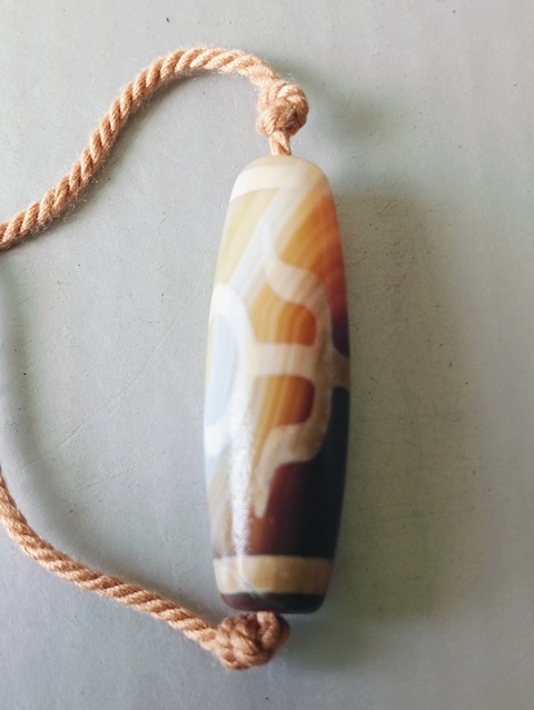 古玩玉器瑪瑙天珠拍賣,當前價格68元