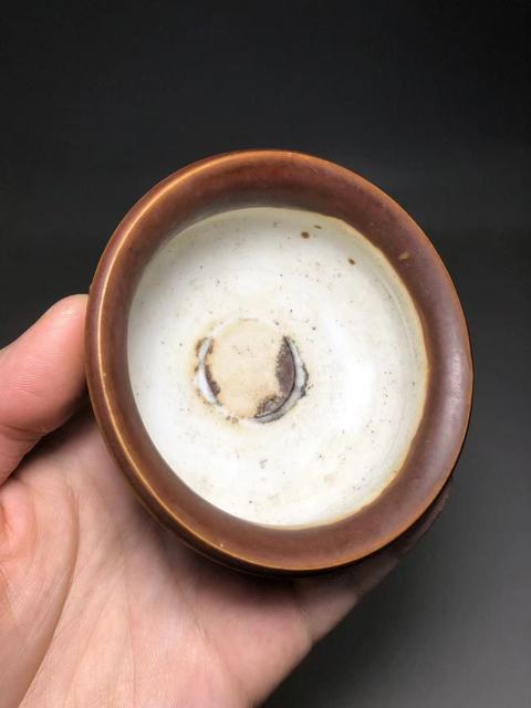 古玩陶瓷德化窯紫金釉香爐真品鑒賞圖