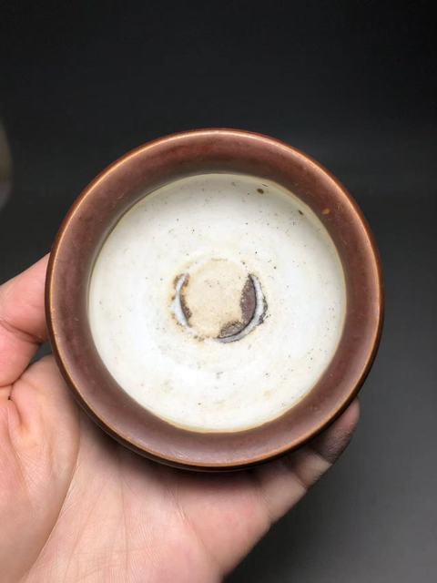 古玩陶瓷德化窯紫金釉香爐真品鑒賞圖