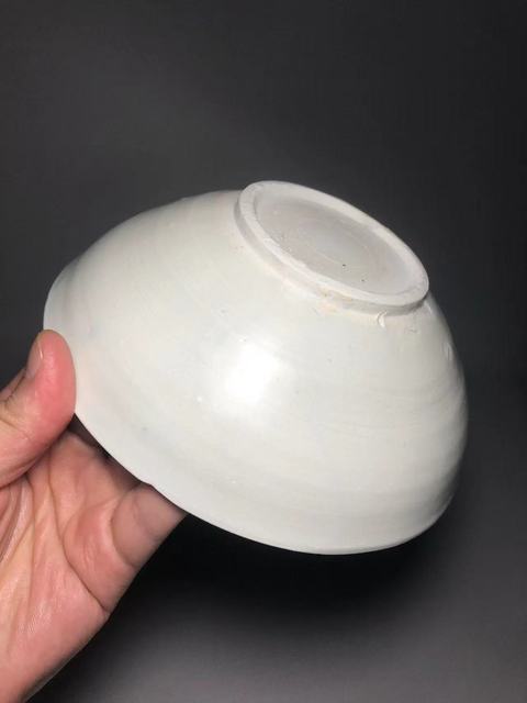 古玩陶瓷青白釉葵口碗真品鑒賞圖
