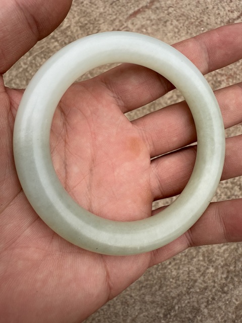 古玩玉器玉手鐲真品鑒賞圖