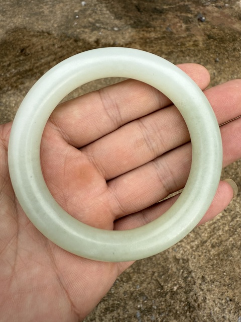 古玩玉器玉手鐲真品鑒賞圖