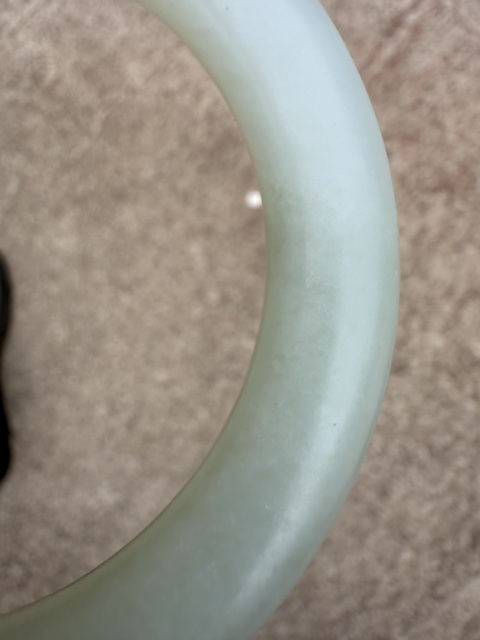 古玩玉器玉手鐲真品鑒賞圖