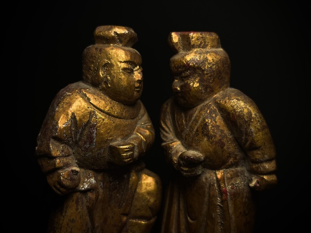 古玩雜項木雕真品鑒賞圖