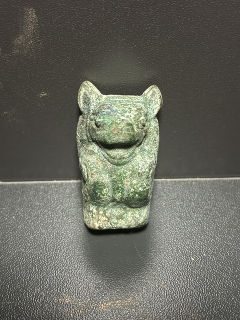 古玩銅器漢·漆器熊足真品鑒賞圖