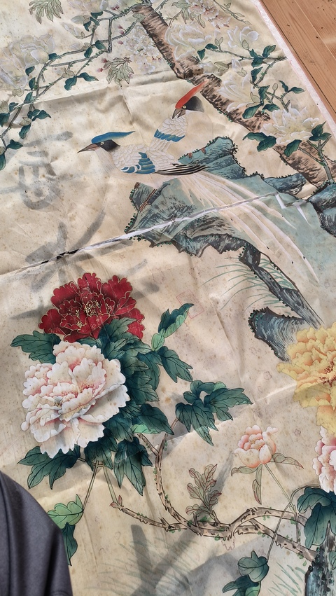 古玩字畫花鳥真品鑒賞圖