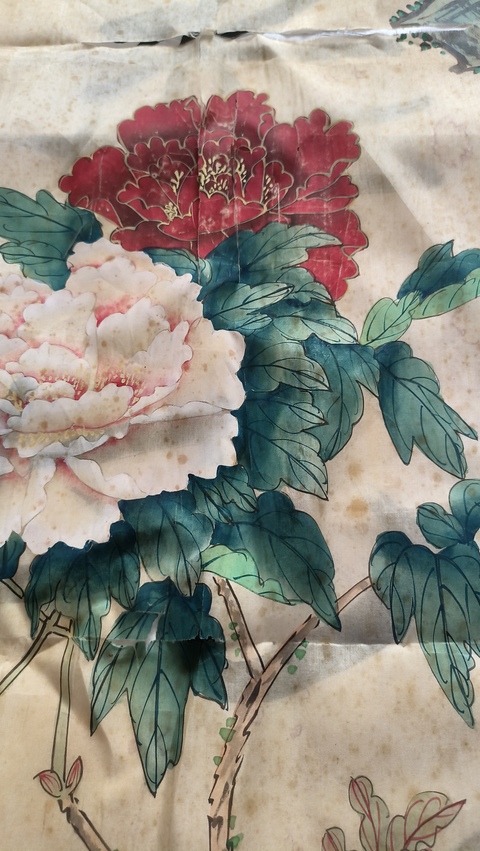 古玩字畫花鳥真品鑒賞圖