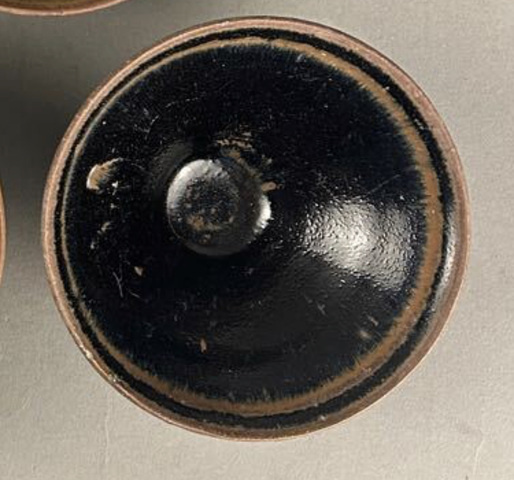 古玩陶瓷福清窯黑釉茶盞真品鑒賞圖
