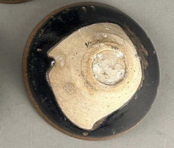 古玩陶瓷福清窯黑釉茶盞真品鑒賞圖