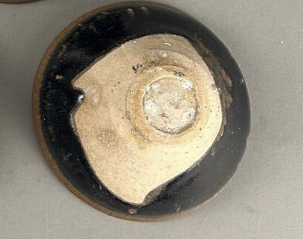 古玩陶瓷福清窯黑釉茶盞真品鑒賞圖