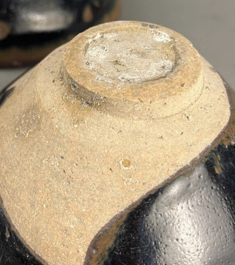 古玩陶瓷福清窯黑釉茶盞真品鑒賞圖