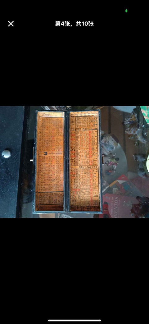 古玩雜項枕箱真品鑒賞圖