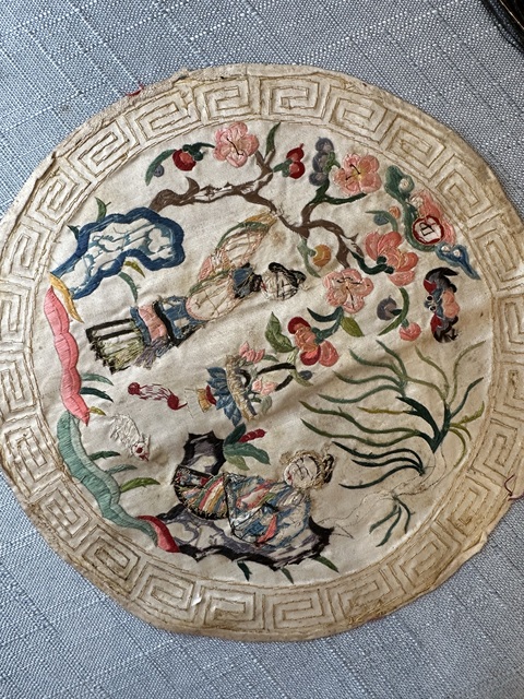 古玩雜項繡真品鑒賞圖