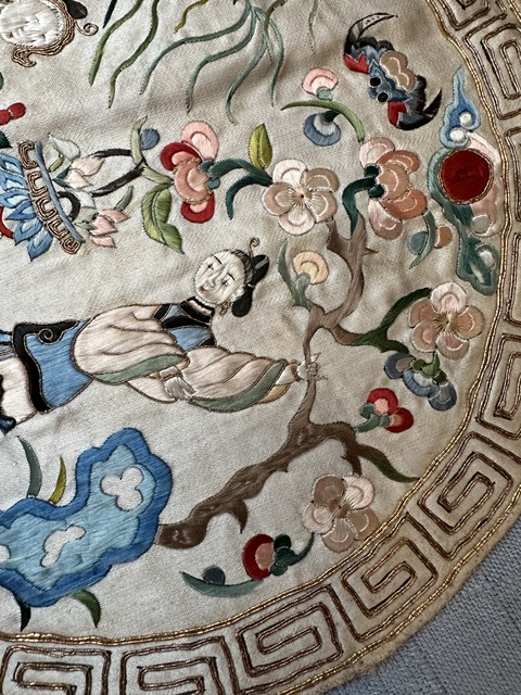 古玩雜項繡真品鑒賞圖