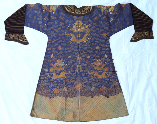 古玩雜項(xiàng)蟒袍真品鑒賞圖