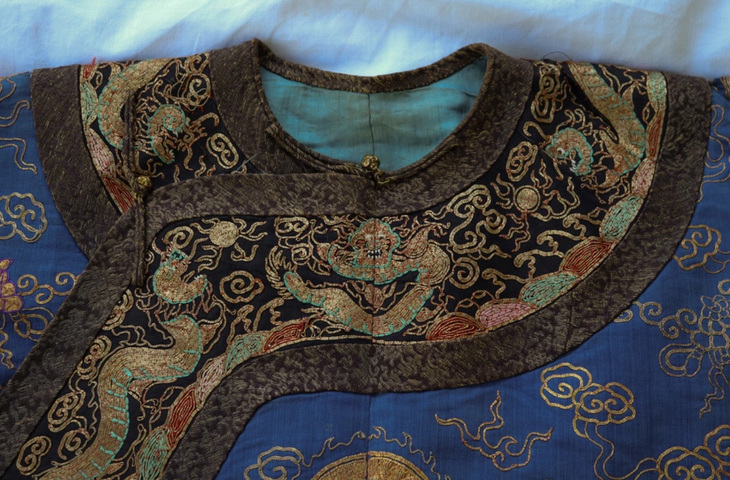 古玩雜項(xiàng)蟒袍真品鑒賞圖