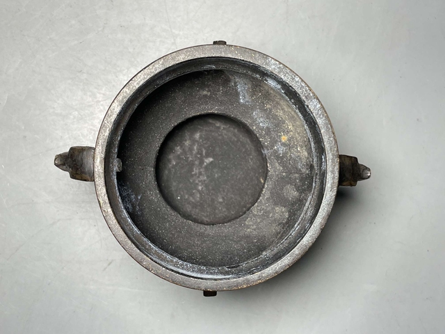 古玩銅器簋式爐真品鑒賞圖