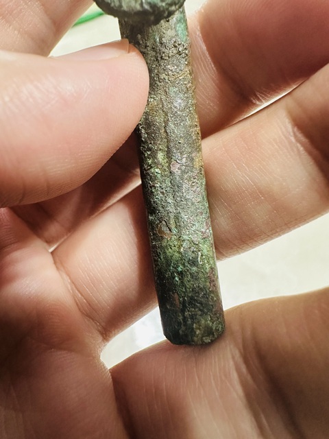 古玩銅器后錯青銅帶鉤真品鑒賞圖