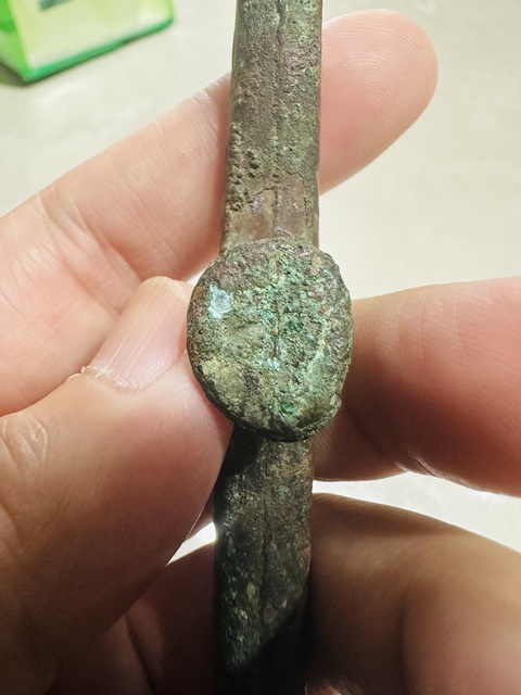 古玩銅器后錯青銅帶鉤真品鑒賞圖