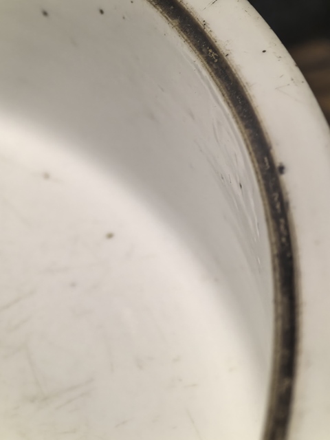古玩陶瓷粉彩人物故事紋溫鍋真品鑒賞圖
