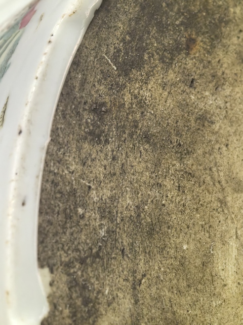 古玩陶瓷粉彩人物故事紋溫鍋真品鑒賞圖