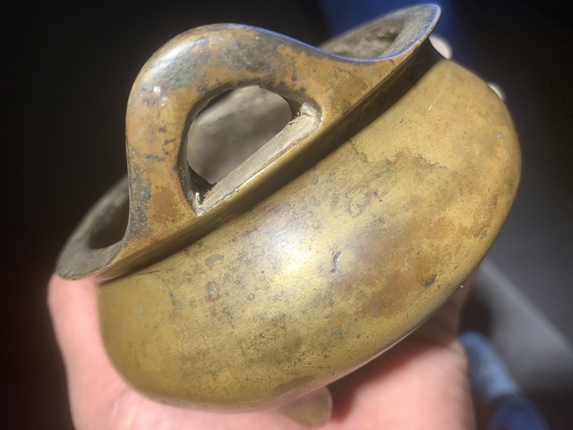 古玩銅器銅爐真品鑒賞圖