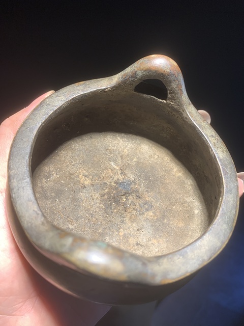 古玩銅器銅爐真品鑒賞圖