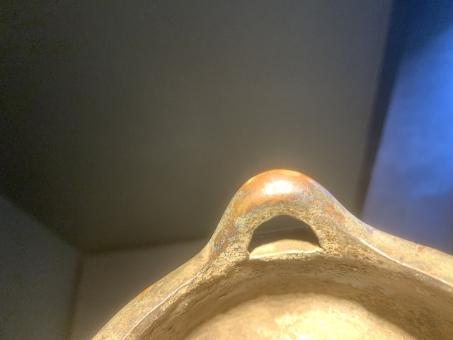 古玩銅器銅爐真品鑒賞圖