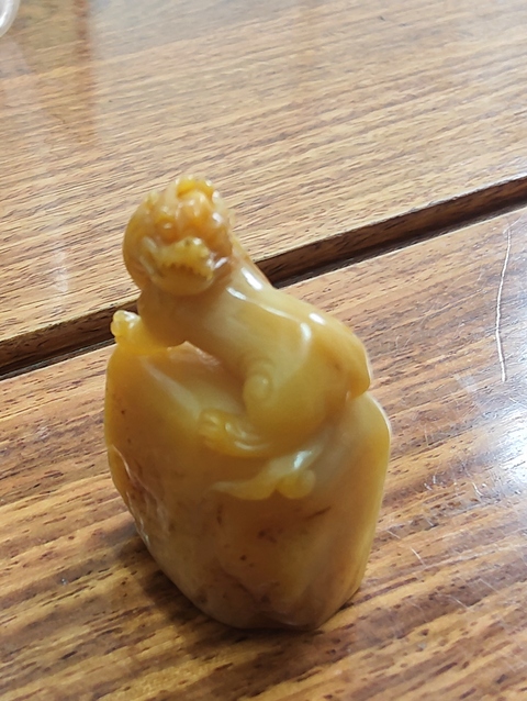 古玩雜項(xiàng)老撾石印章真品鑒賞圖