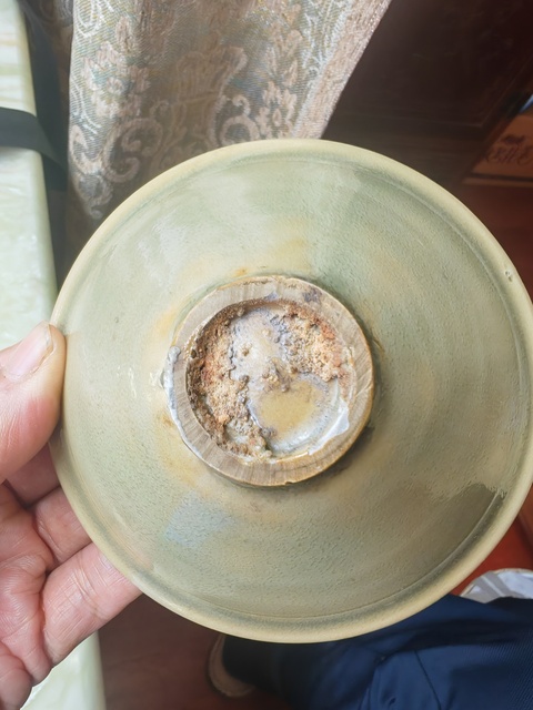 古玩陶瓷南宋耀州窯盞真品鑒賞圖