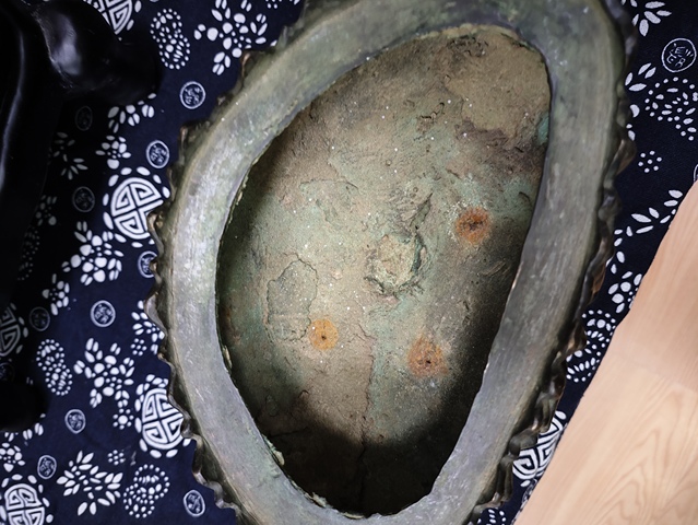 古玩銅器銅觀音真品鑒賞圖