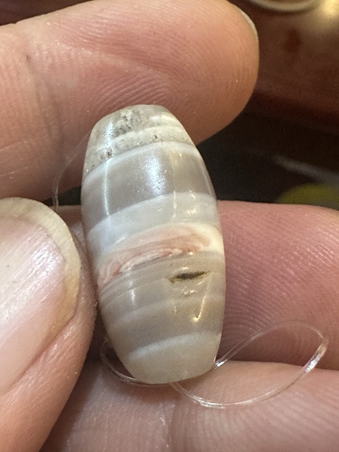 古玩玉器纏絲瑪瑙珠拍賣，當前價格1588元
