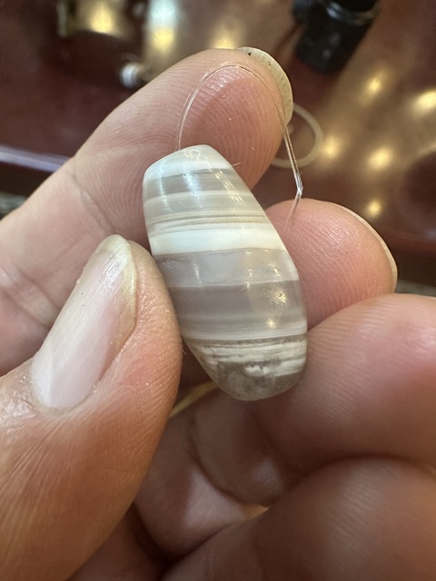 古玩玉器纏絲瑪瑙珠拍賣，當前價格1588元