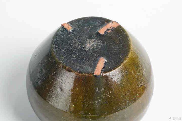古玩陶瓷綠釉罐真品鑒賞圖