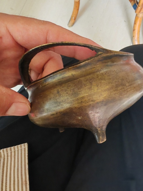 古玩銅器銅爐真品鑒賞圖