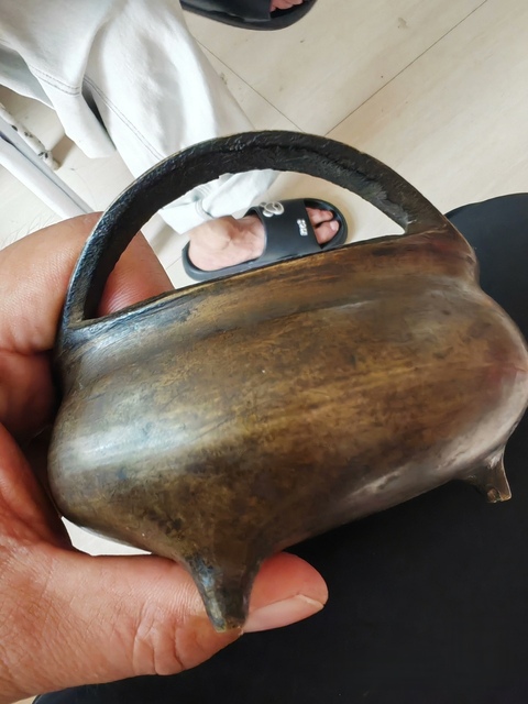 古玩銅器銅爐真品鑒賞圖