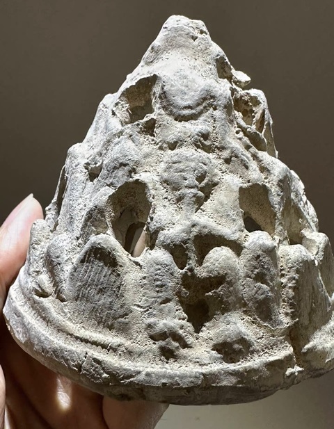 古玩陶瓷鏤空博山爐真品鑒賞圖
