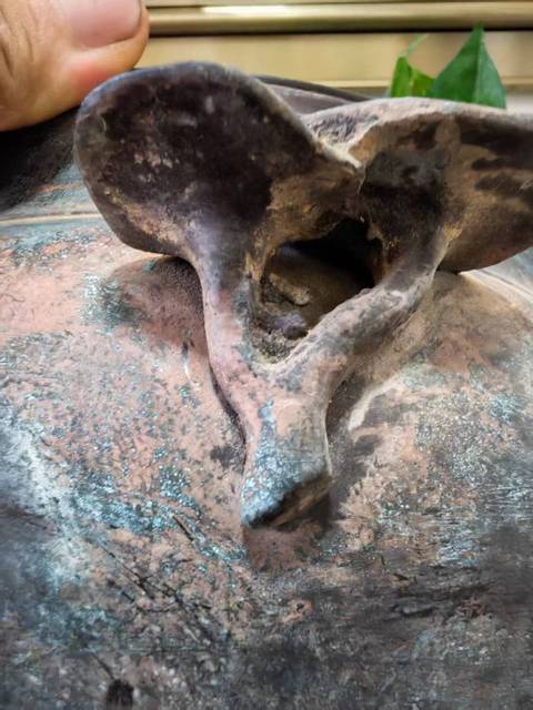 古玩銅器銅爐真品鑒賞圖