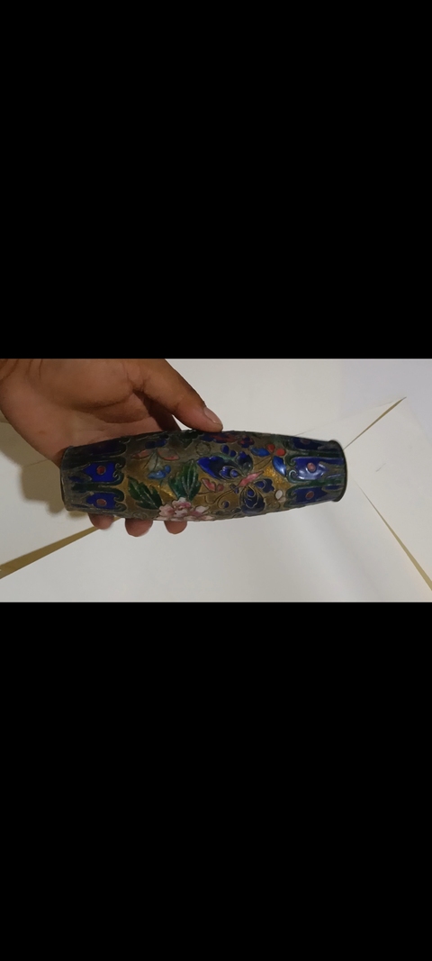 古玩雜項景泰藍(lán)部件真品鑒賞圖
