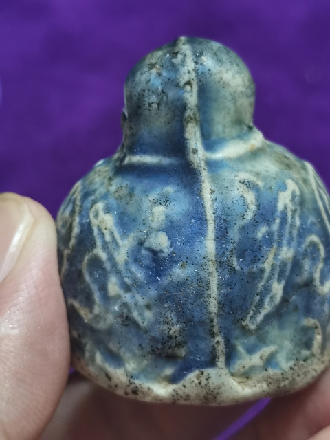 古玩陶瓷霽藍釉瓷權真品鑒賞圖