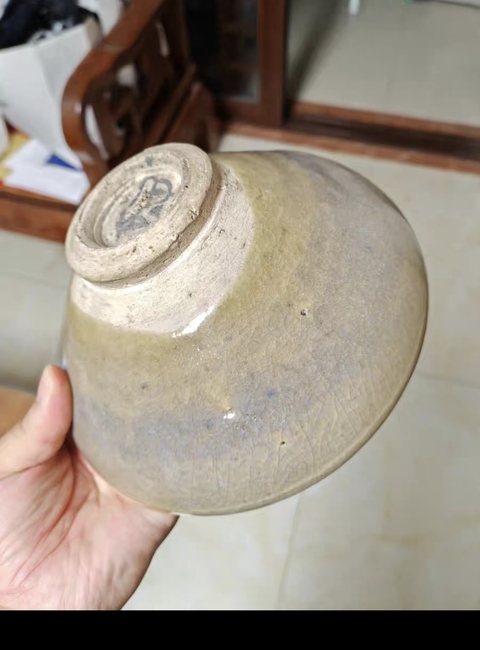 古玩陶瓷鈞窯碗真品鑒賞圖