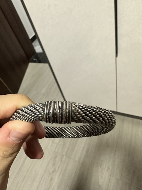 古玩雜項絞絲鐲真品鑒賞圖