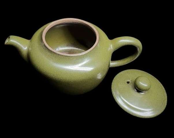 古玩陶瓷茶葉末壺真品鑒賞圖